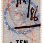 (I.B) Straits Settlements Revenue : Duty Stamp $10