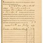 (I.B) QV Revenue : Tobacco & Snuff Seller's Licence 5/3d (Leintwardine 1880)