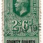 (I.B) George V Revenue : County Courts (Northern Ireland) 2/6d