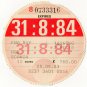 (I.B) GB Revenue : Car Tax Disc (Scania HGV 1984)