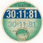 (I.B) GB Revenue : Car Tax Disc (Hillman 1981)