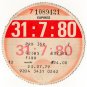 (I.B) GB Revenue : Car Tax Disc (Ford Goods 1980)
