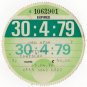(I.B) GB Revenue : Car Tax Disc (Chrysler 1979)