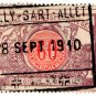 (I.B) Belgium Railways : Parcels 60c (Gilly-Sart-Allet 1910)