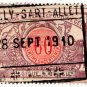 (I.B) Belgium Railways : Parcels 60c (Gilly-Sart-Allet 1910)