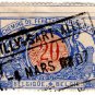 (I.B) Belgium Railways : Parcels 20c (Gilly-Sart-Allet 1907)