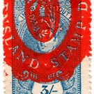 (I.B) Australia - Queensland Revenue : Impressed Duty 3/-