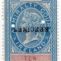(I.B) QV Revenue : Admiralty Court Ireland  10/- (1881)