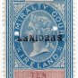 (I.B) QV Revenue : Admiralty Court Ireland 10/- (1881)