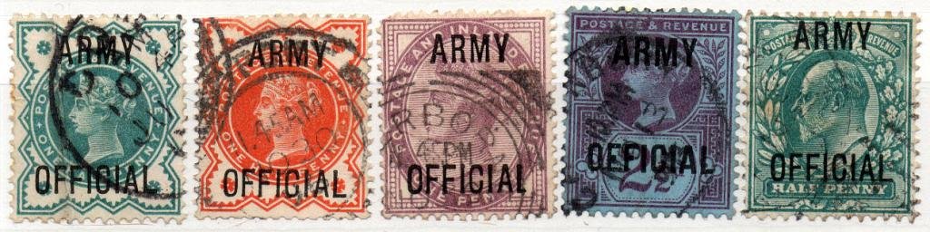 (I.B) QV Postal : Army Official Collection