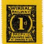 (I.B) Wirral Railway : Newspapers 1d