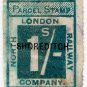 (I.B) North London Railway : Parcel 1/- (Shoreditch)