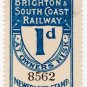 (I.B) London Brighton & South Coast Railway : Newspapers 1d