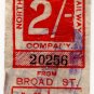 (I.B) North London Railway : Parcel 2/- (Broad Street)