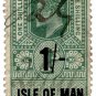 (I.B) Edward VII Revenue : Isle of Man 1/-