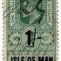 (I.B) Edward VII Revenue : Isle of Man 1/-