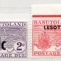 (I.B) Basutoland Postal : Postage Due Overprints Collection