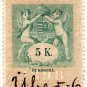 (I.B) Austria/Hungary Revenue : Stempelmarke 5k
