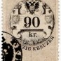 (I.B) Austria/Hungary Revenue : Stempelmarke 90kr