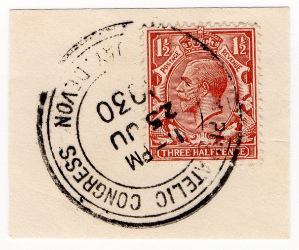 (I.B) Cinderella : 17th Philatelic Congress (Torquay 1930)