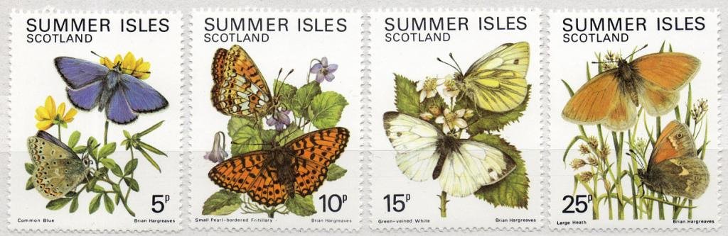 (I.B) Cinderella Collection : Summer Isles Local Post (Butterflies)
