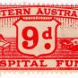 (I.B) Australia - Western Australia Revenue : Hospital Fund 9d (inverted wmk)