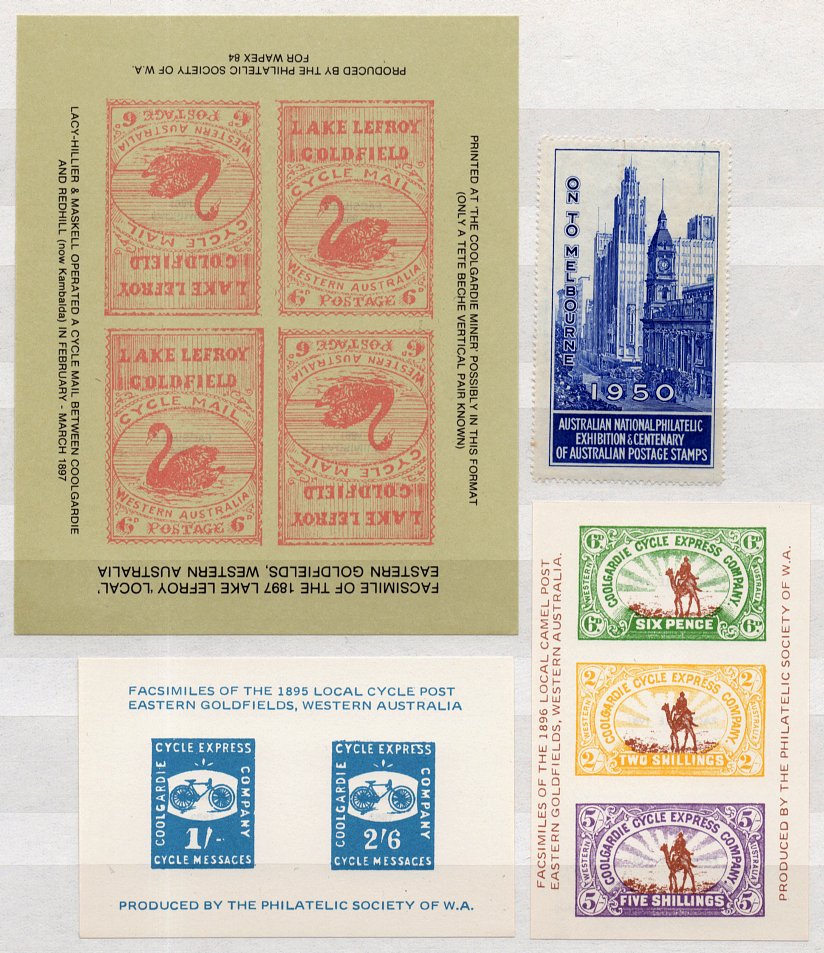 (I.B) Australia Cinderella : Philatelic Exhibition Reprints Collection