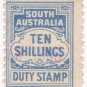 (I.B) Australia - South Australia Revenue : Stamp Duty 10/-