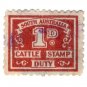 (I.B) Australia - South Australia Revenue : Cattle Duty 1d