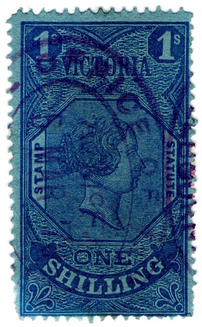 (I.B) Australia - Victoria Revenue : Stamp Statute 1/-