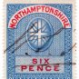 (I.B) Northamptonshire Revenue : Court Fee 6d