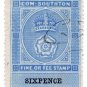 (I.B) Southampton Revenue : County Court Fees 6d
