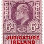 (I.B) Edward VII Revenue : Judicature Ireland 6d
