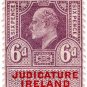 (I.B) Edward VII Revenue : Judicature Ireland 6d