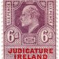 (I.B) Edward VII Revenue : Judicature Ireland 6d