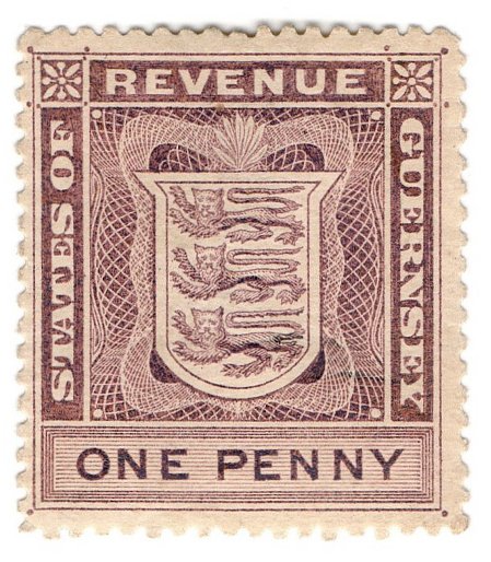 (I.B) Guernsey Revenue : Duty 1d (1903)