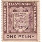 (I.B) Guernsey Revenue : Duty 1d (1903)