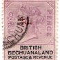 (I.B) British Bechuanaland Revenue : Duty 2d on 2d OP