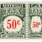 (I.B) Australia Revenue : Tax Instalment 50c