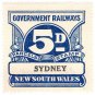 (I.B) Australia - NSW Railways Parcel 5d (Sydney)