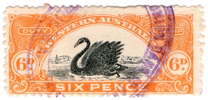 (I.B) Australia - Western Australia Revenue : Stamp Duty 6d