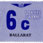 (I.B) Australia - Victoria Railways : Parcels 6c (Ballarat)