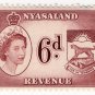 (I.B) Nyasaland Revenue : Duty 6d