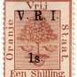 (I.B) Orange Free State Postal : VRI Overprint 1/-