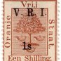 (I.B) Orange Free State Postal : VRI Overprint 1/-