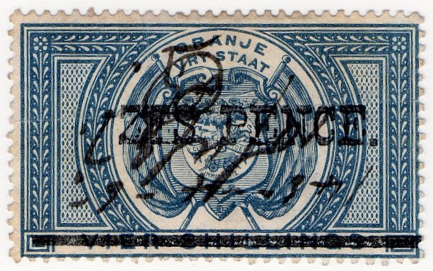 (I.B) Orange Free State Revenue : Duty 6d on 4/- OP