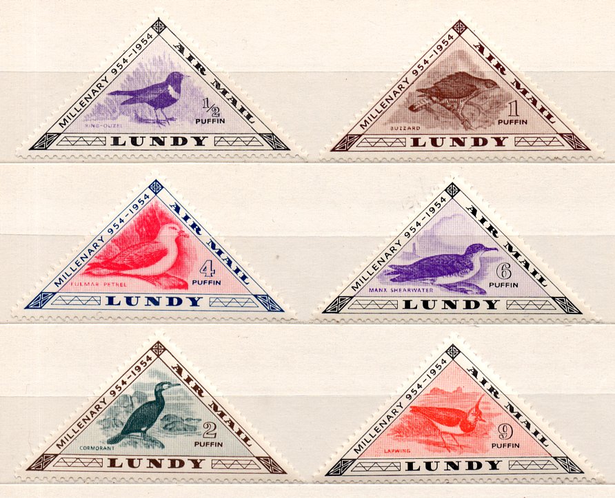 (I.B) Cinderella Collection : Lundy Airmail