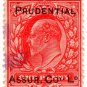 (I.B) Edward VII Commercial Overprint : Prudential Assurance