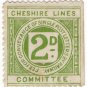 (I.B) Cheshire Lines Committee Railway : Letter Stamp 2d