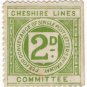 (I.B) Cheshire Lines Committee Railway : Letter Stamp 2d